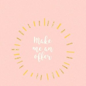 Make me an offer on something you want!